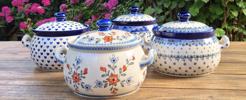 Barattoli per la tavola del pranzo – Ceramica polacca 